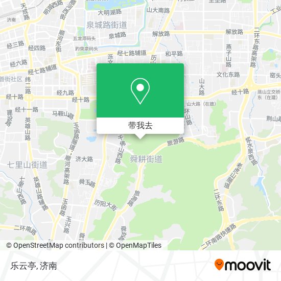 乐云亭地图