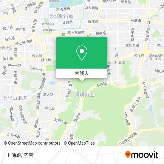 玉佛殿地图