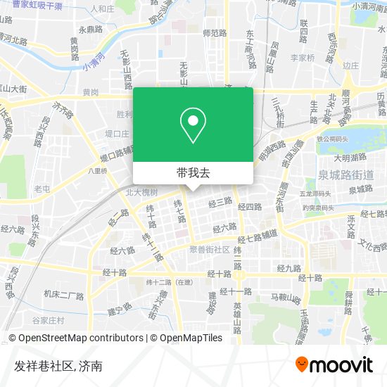 发祥巷社区地图
