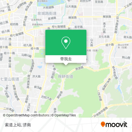 索道上站地图