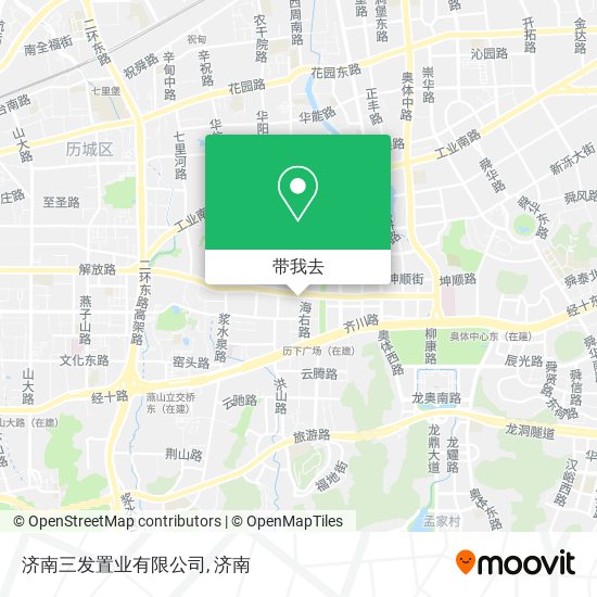 济南三发置业有限公司地图