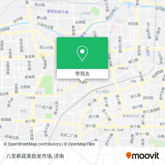 八里桥蔬菜批发市场地图
