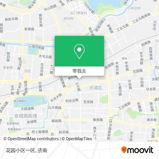 花园小区一区地图