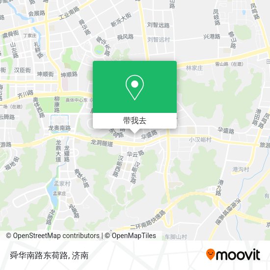 舜华南路东荷路地图