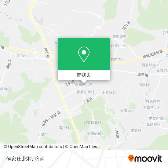 侯家庄北村地图