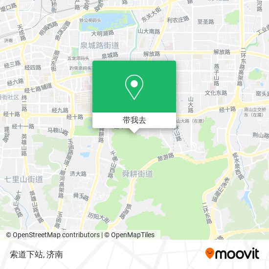 索道下站地图