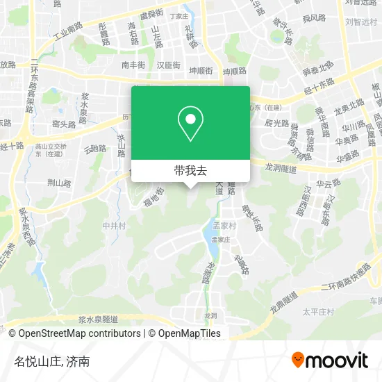 名悦山庄地图