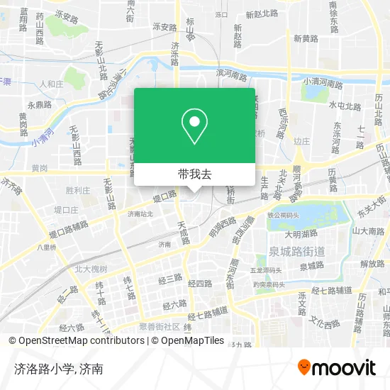 济洛路小学地图
