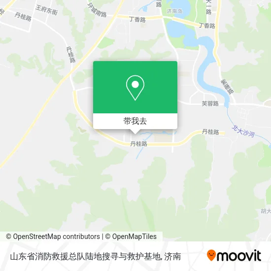山东省消防救援总队陆地搜寻与救护基地地图
