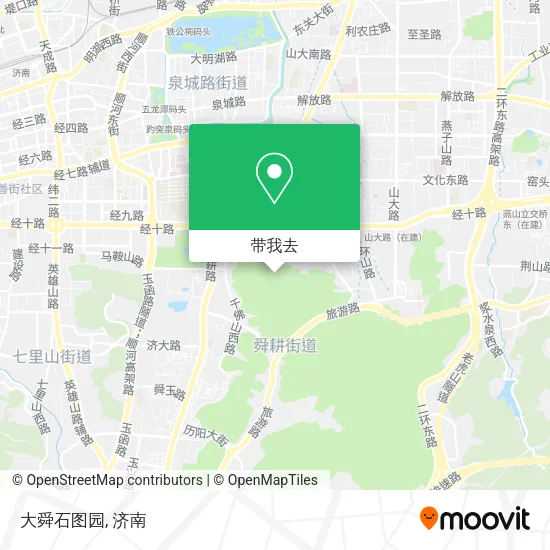 大舜石图园地图