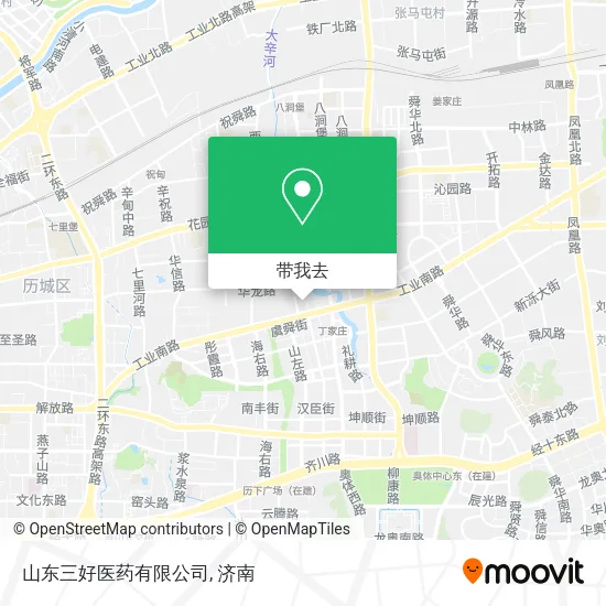 山东三好医药有限公司地图