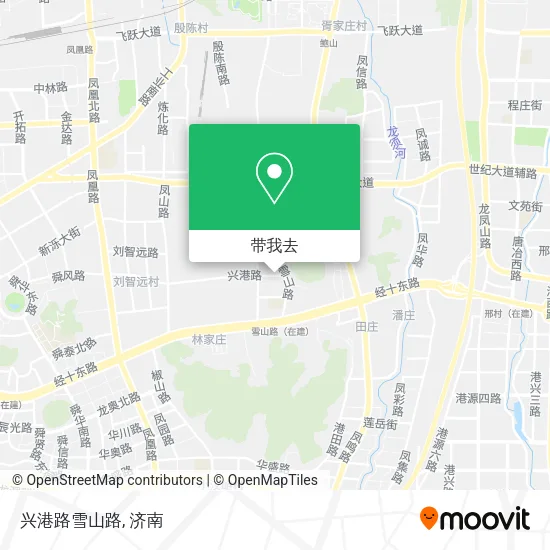 兴港路雪山路地图