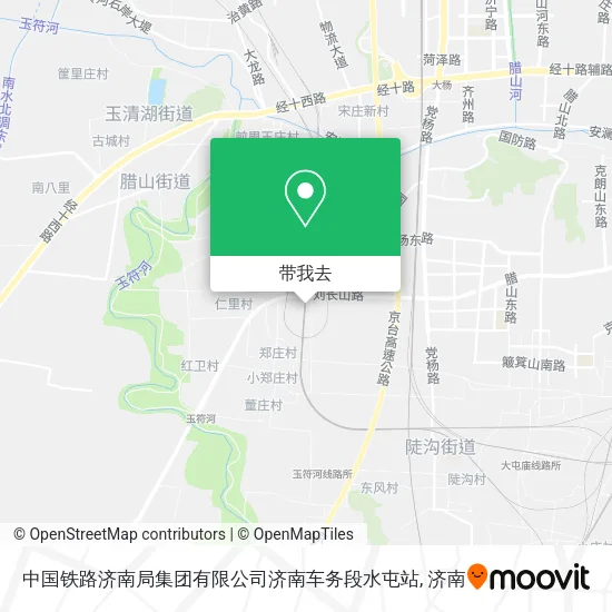 中国铁路济南局集团有限公司济南车务段水屯站地图