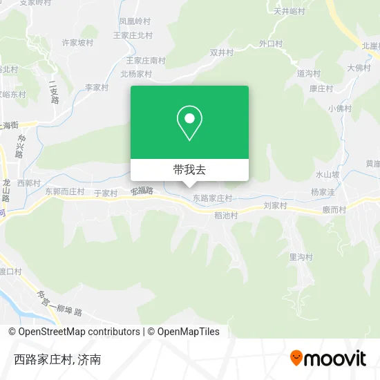 西路家庄村地图