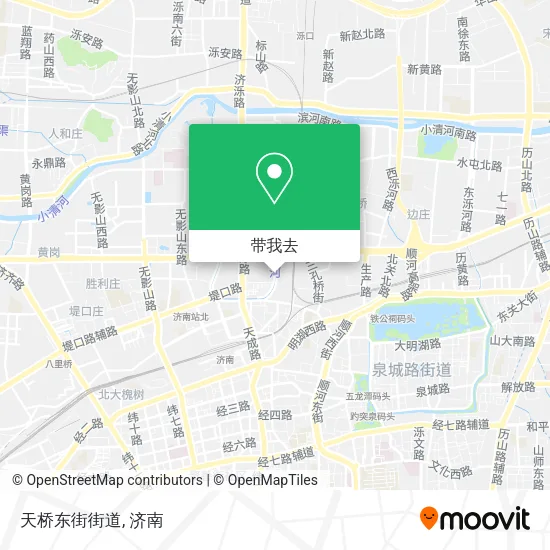 天桥东街街道地图