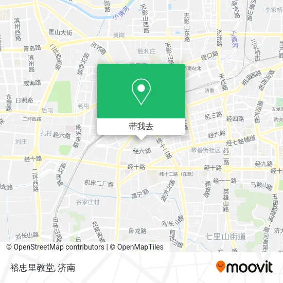 裕忠里教堂地图