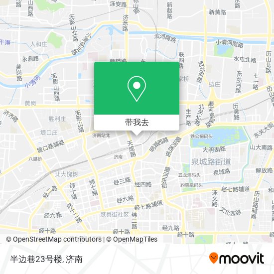 半边巷23号楼地图