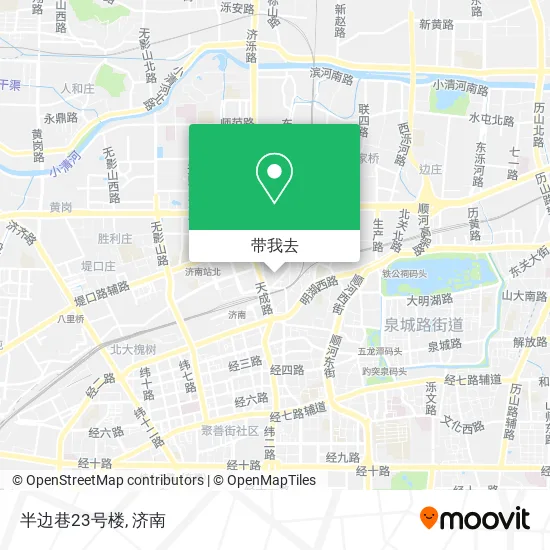 半边巷23号楼地图