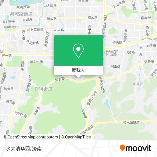 永大清华园地图