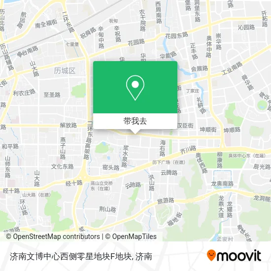 济南文博中心西侧零星地块F地块地图