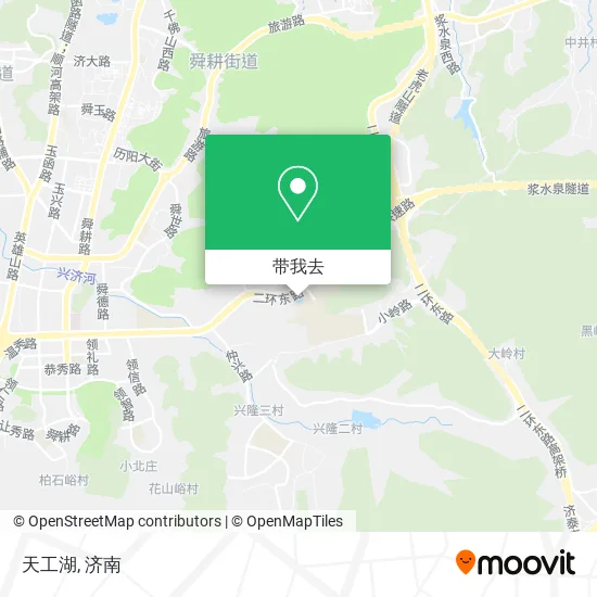 天工湖地图