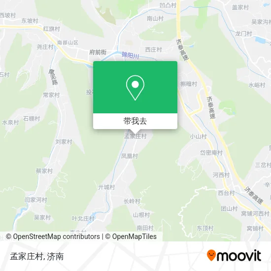 孟家庄村地图