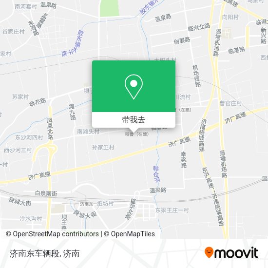 济南东车辆段地图