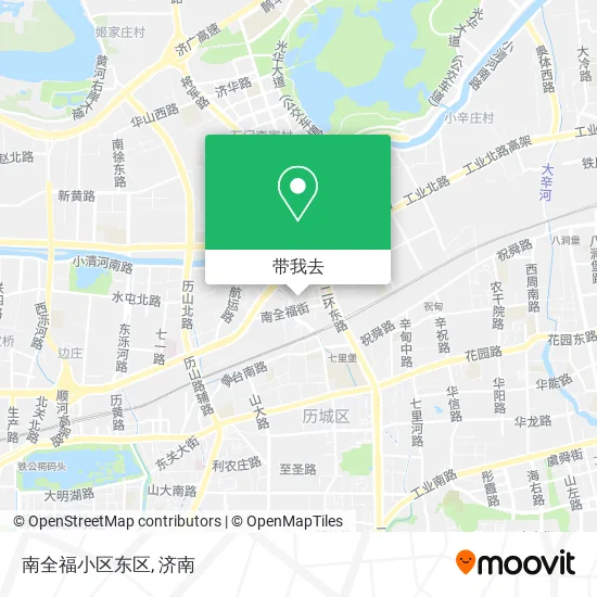 南全福小区东区地图