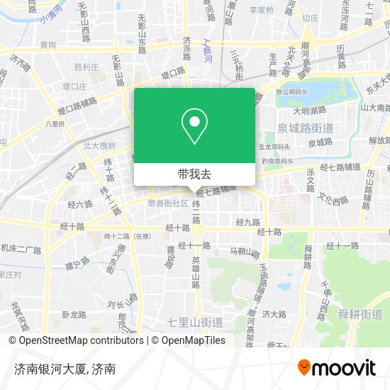 济南银河大厦地图