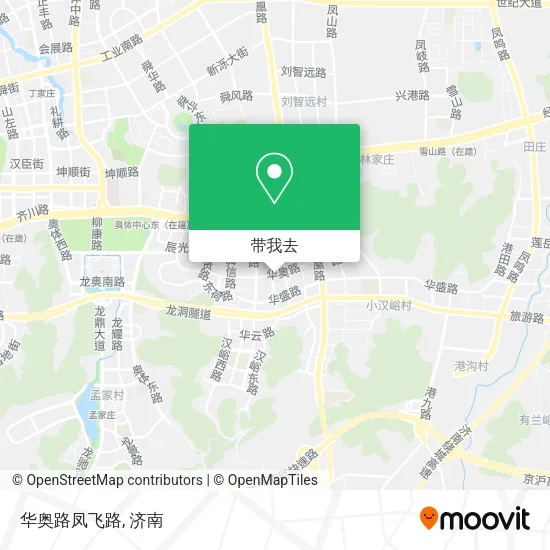 华奥路凤飞路地图