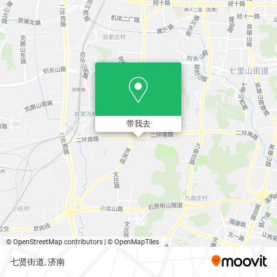 七贤街道地图