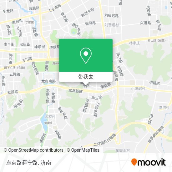 东荷路舜宁路地图