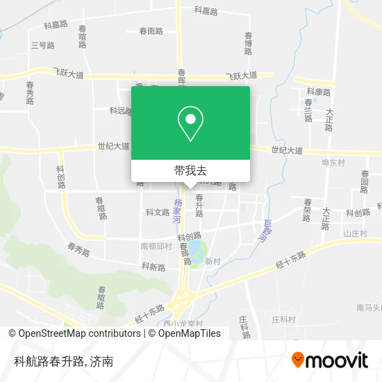 科航路春升路地图