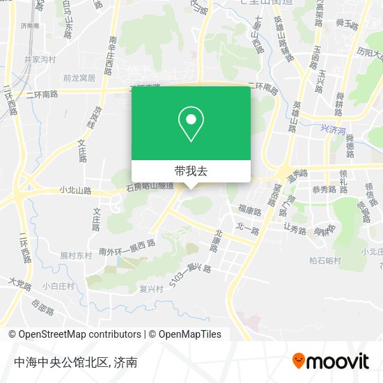 中海中央公馆北区地图