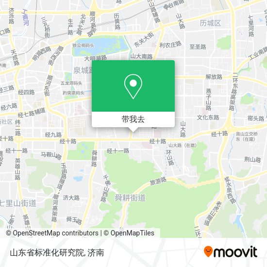 山东省标准化研究院地图