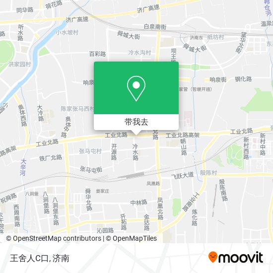 王舍人C口地图