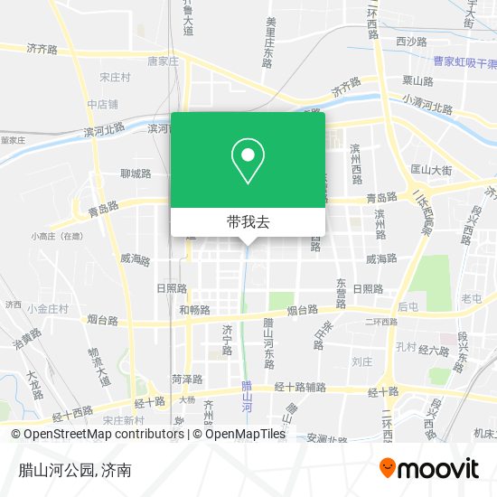 腊山河公园地图
