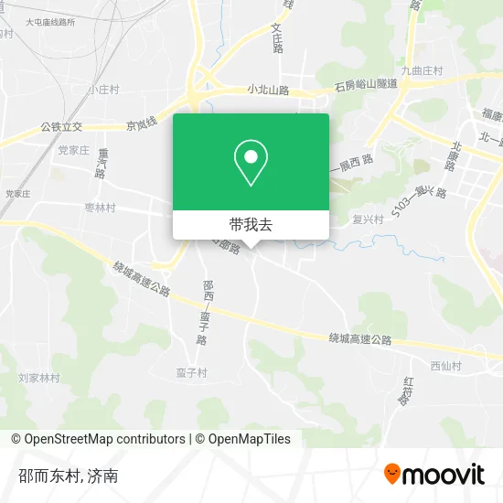 邵而东村地图