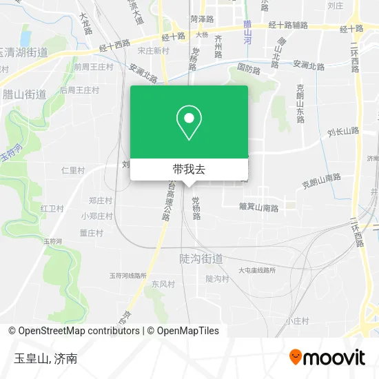 玉皇山地图