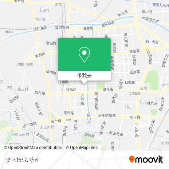 济南报业地图