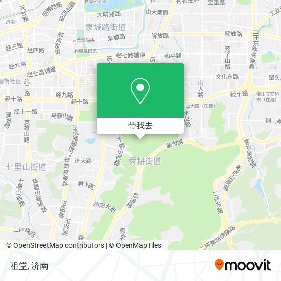 祖堂地图