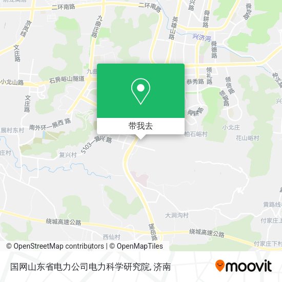 国网山东省电力公司电力科学研究院地图