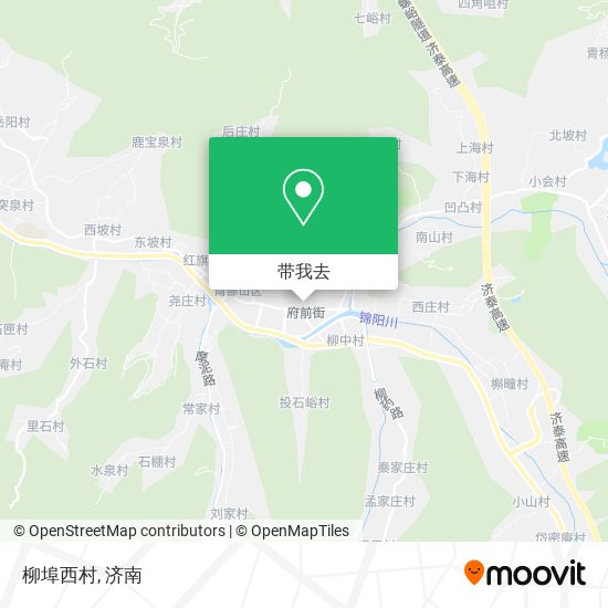 柳埠西村地图