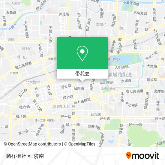 麟祥街社区地图