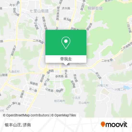 银丰山庄地图