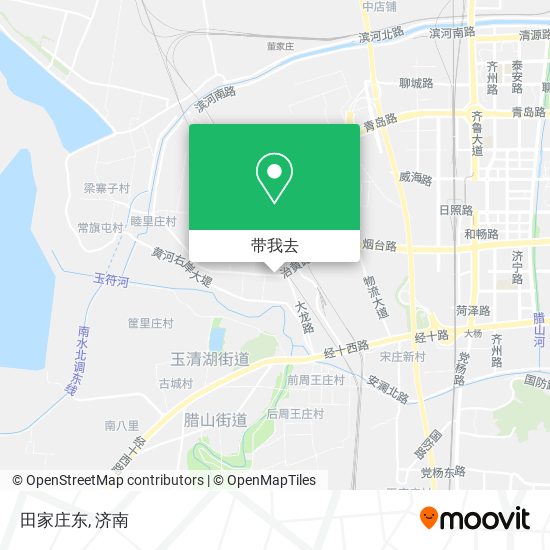 田家庄东地图