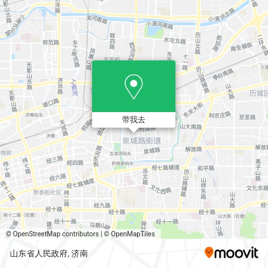 山东省人民政府地图
