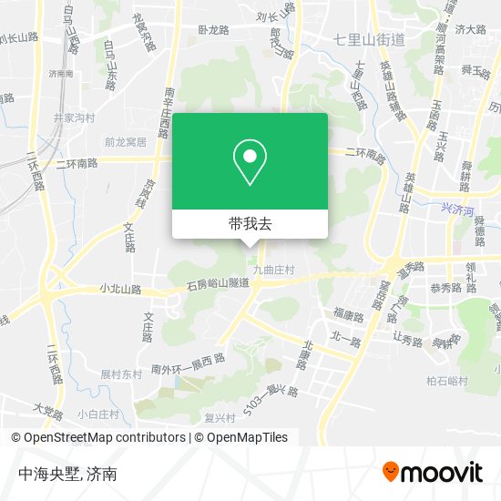 中海央墅地图