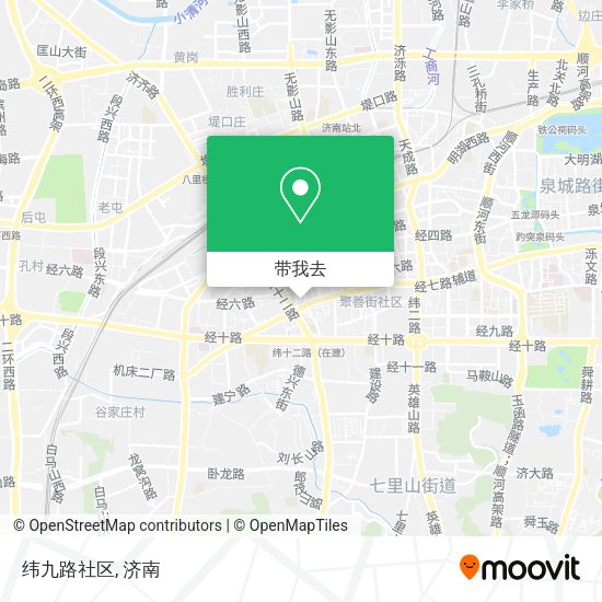 纬九路社区地图