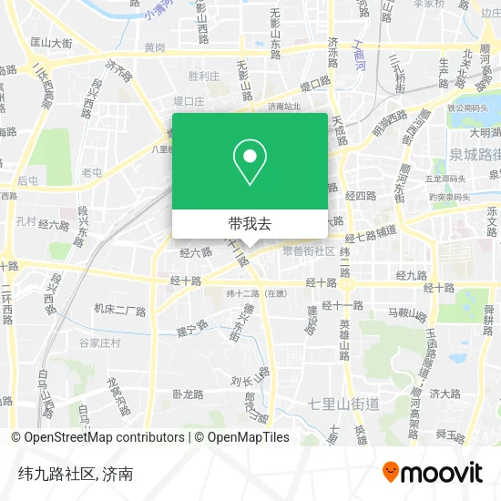 纬九路社区地图